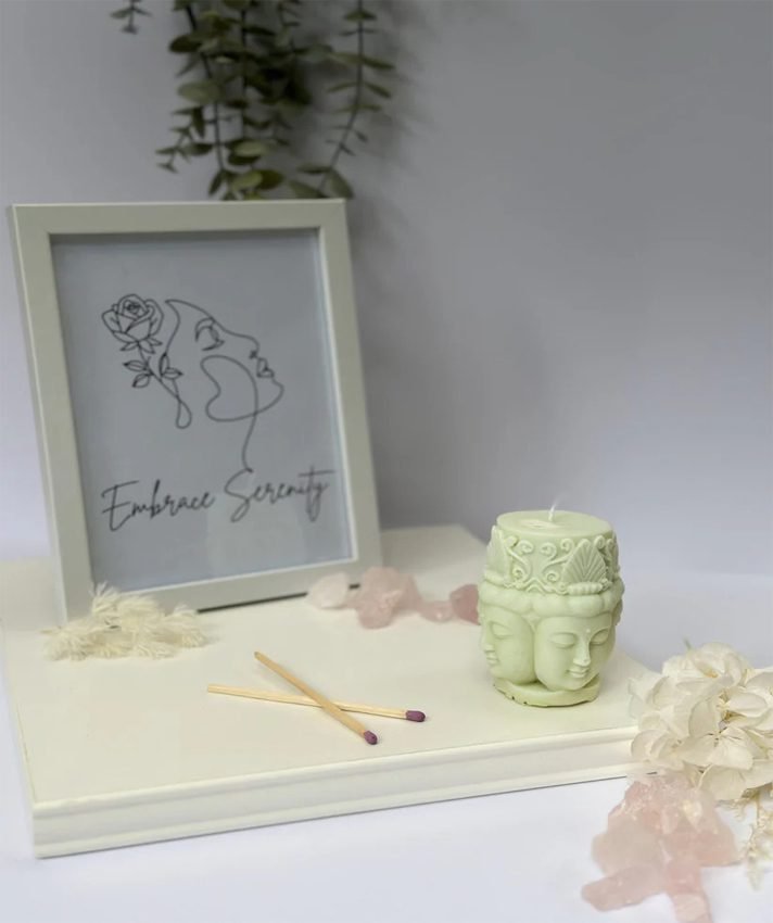 Buddha's Serenity Candle: Enlightened Candle