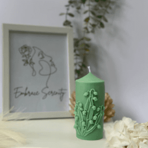 Lily of the Valley Luminary Candle: Fragrant Candle Tribute