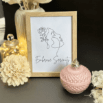 Pink Opulence Candle: Luxury Candle Jar