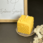 Honey Cube Candle: Sweet Sophistication for Your Space