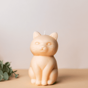 Purrfect Glow Candle: Cute Cat Candle